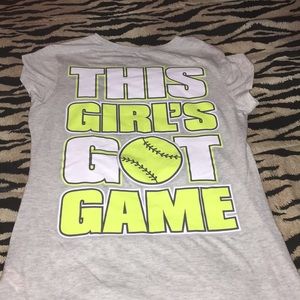 Girls justice brand T-shirts